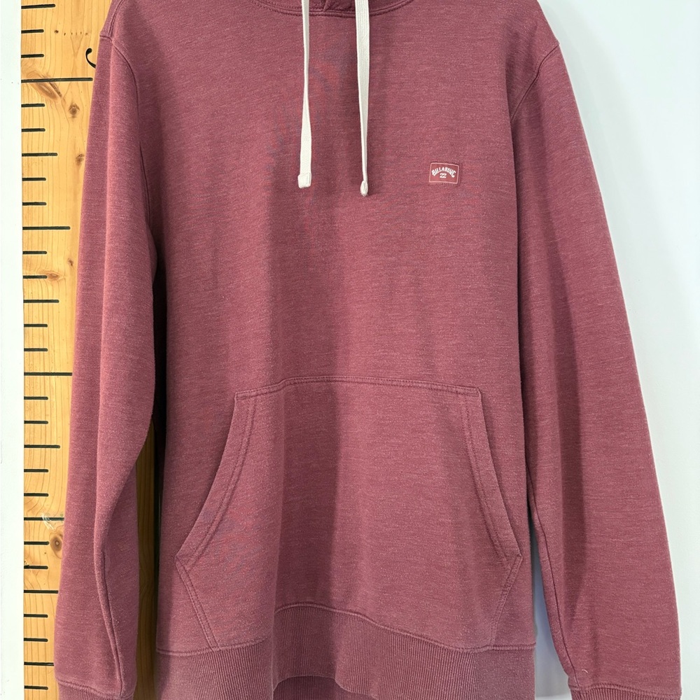Billabong Red Pullover Hoodie Sweatshirt